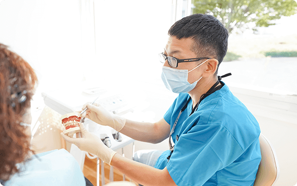 患者様が納得できる治療を提供